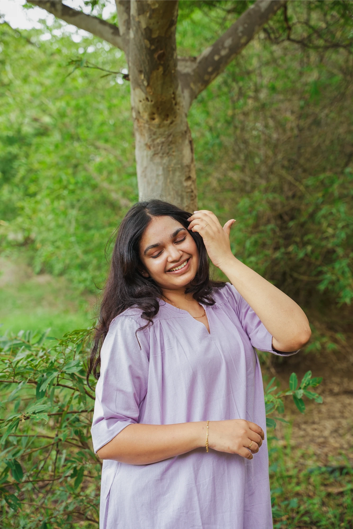 Lilac Breeze Kurta
