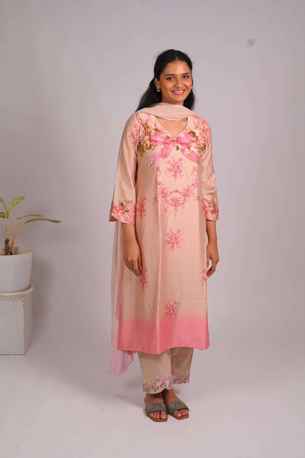 Clementine Whispers Kurta Set