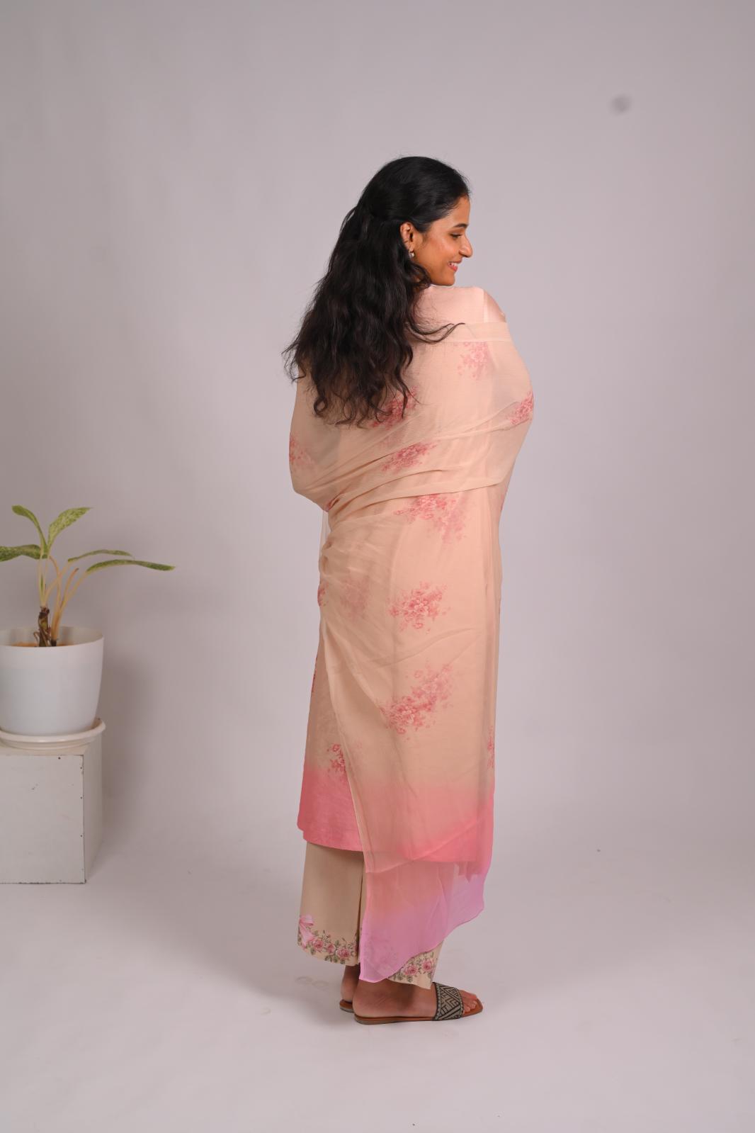 Clementine Whispers Kurta Set
