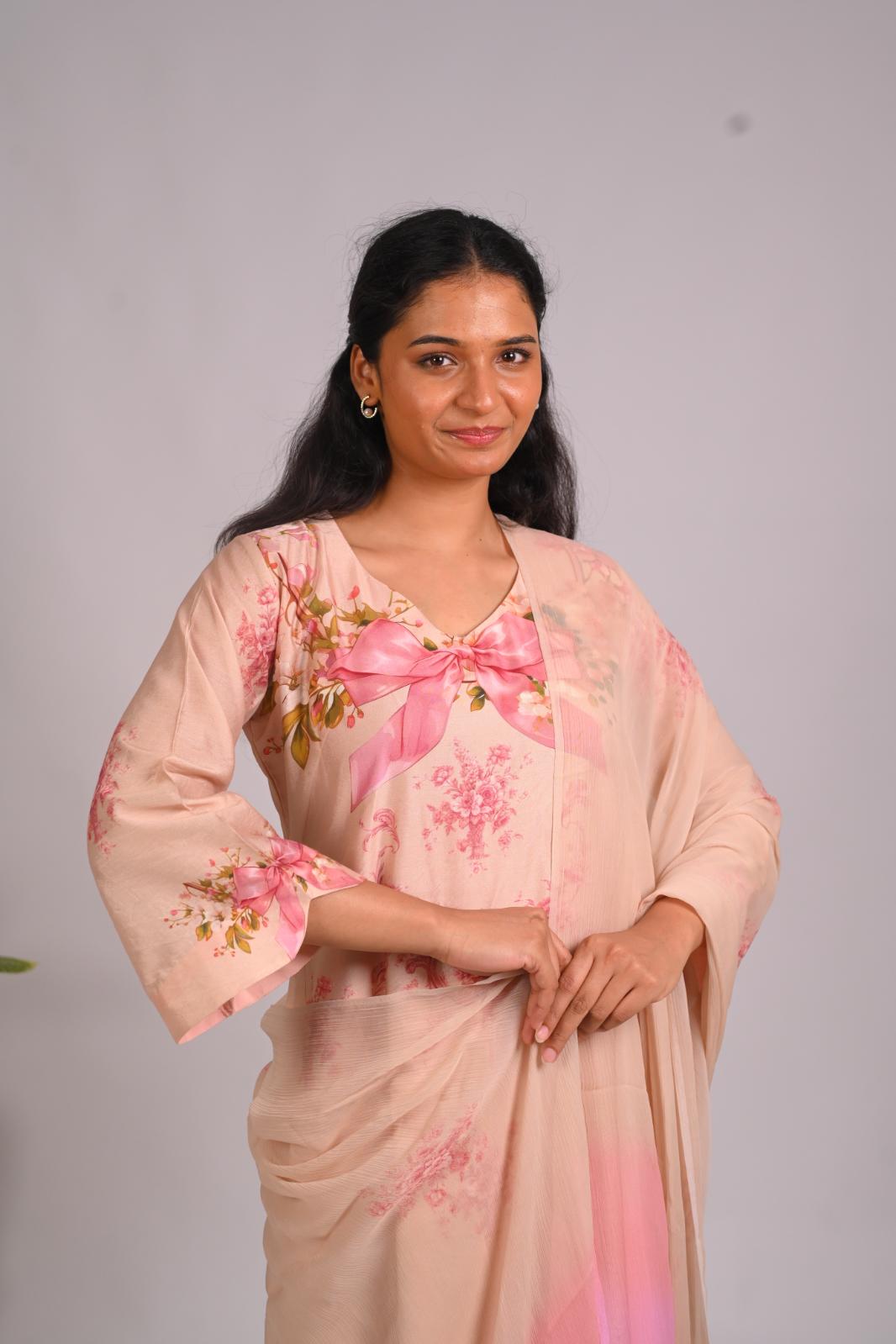 Clementine Whispers Kurta Set