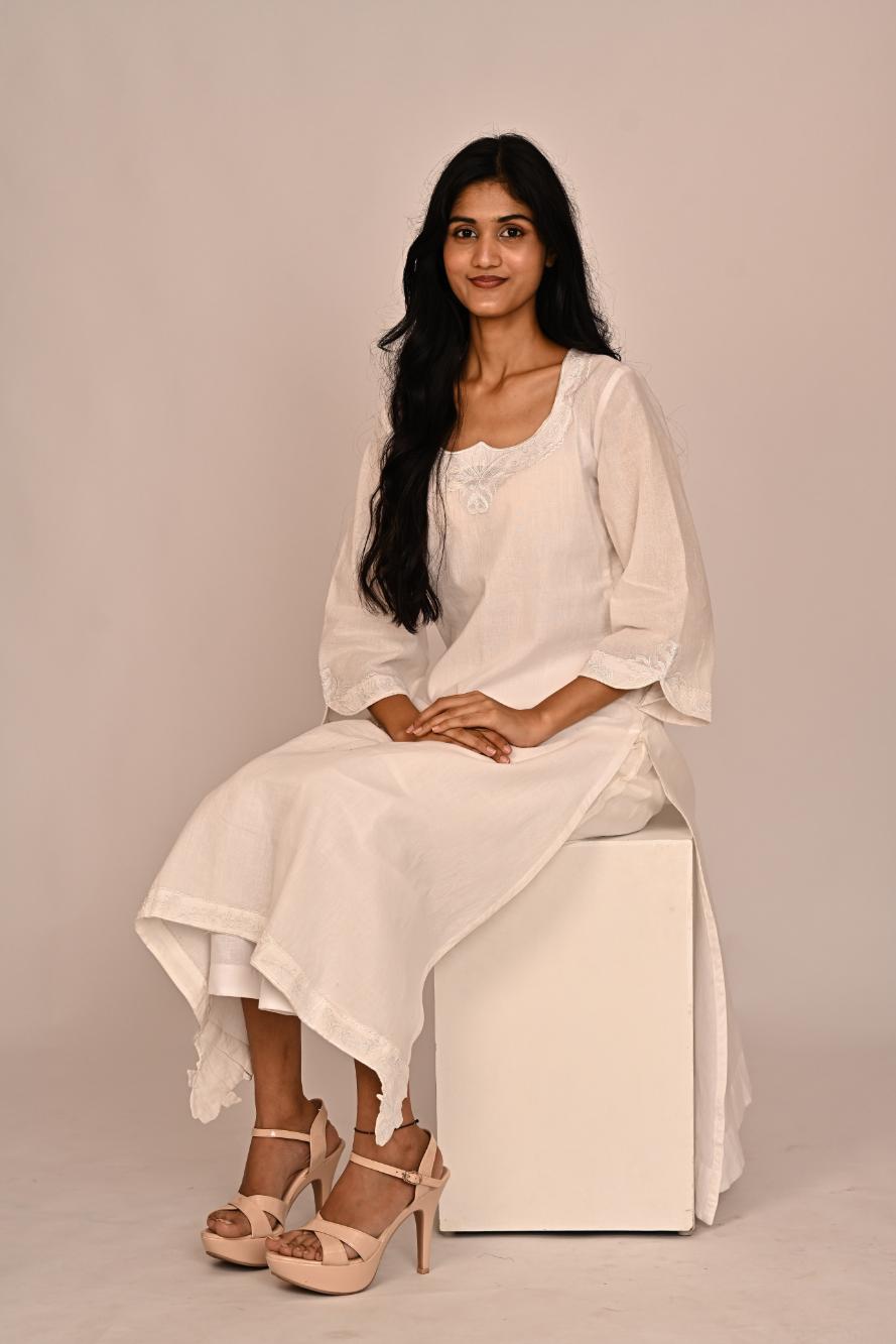 White Rose Dress