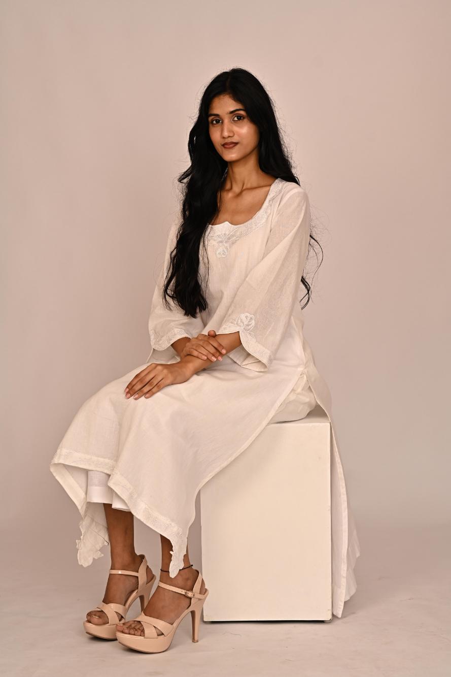 White Rose Dress