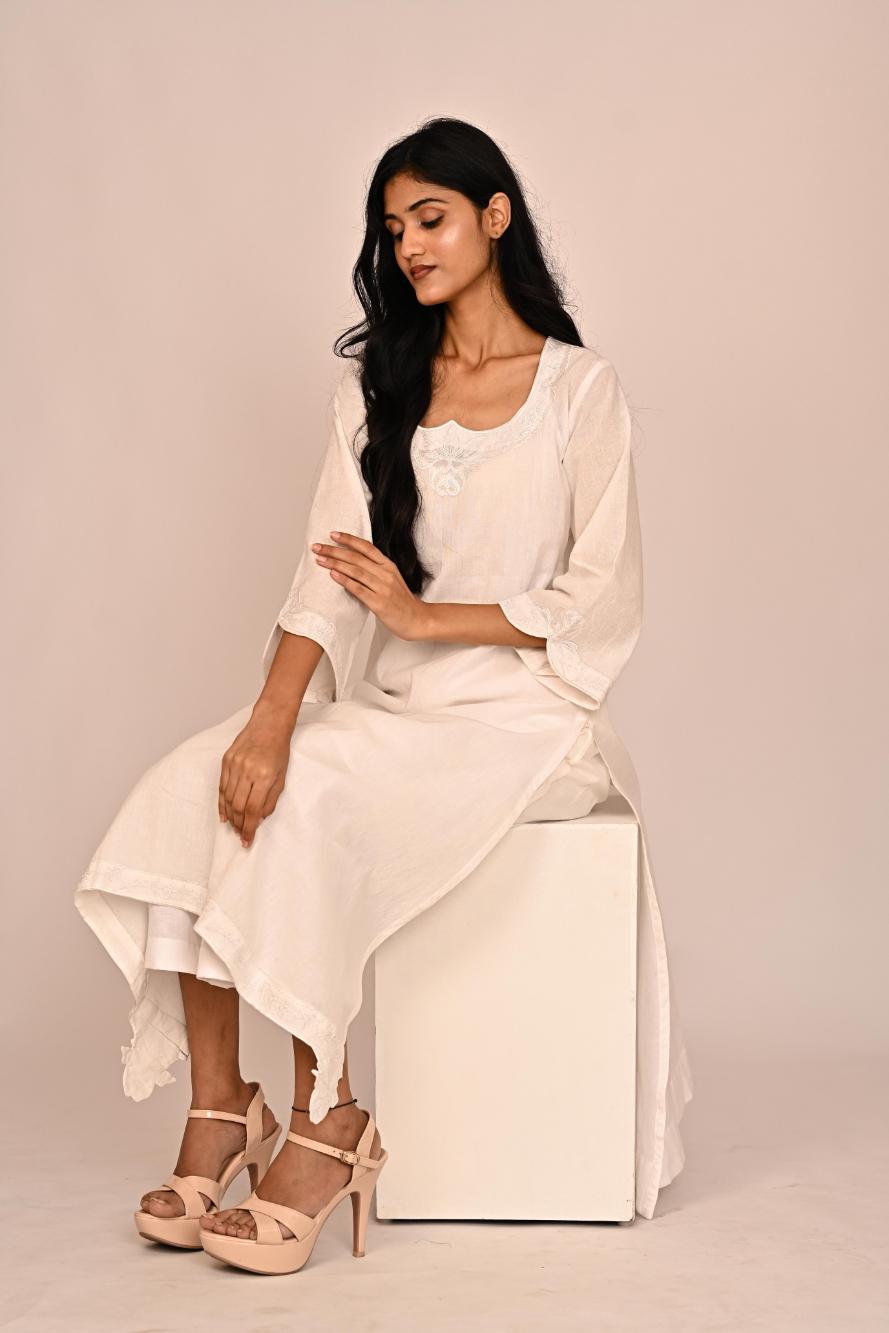 White Rose Dress