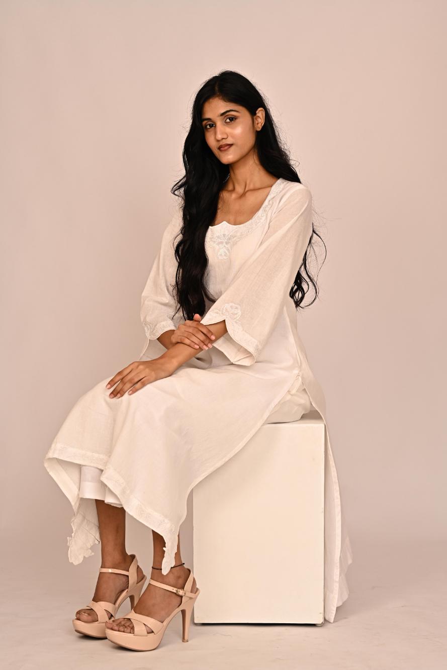 White Rose Dress