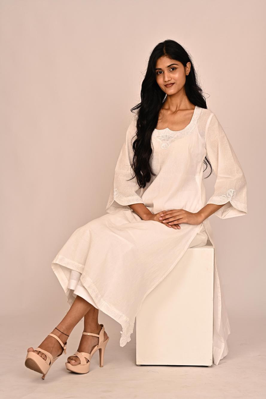 White Rose Dress