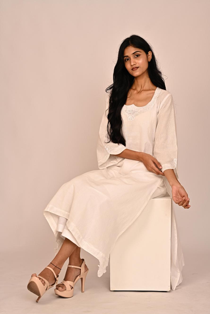 White Rose Dress