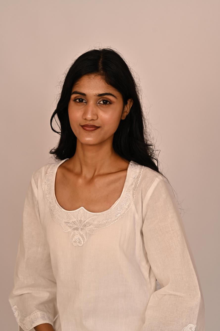 White Rose Dress