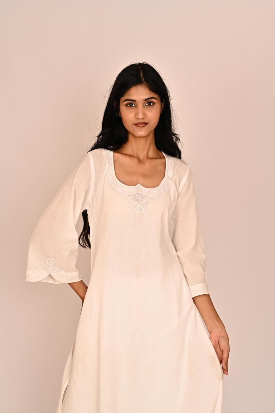 White Rose Dress