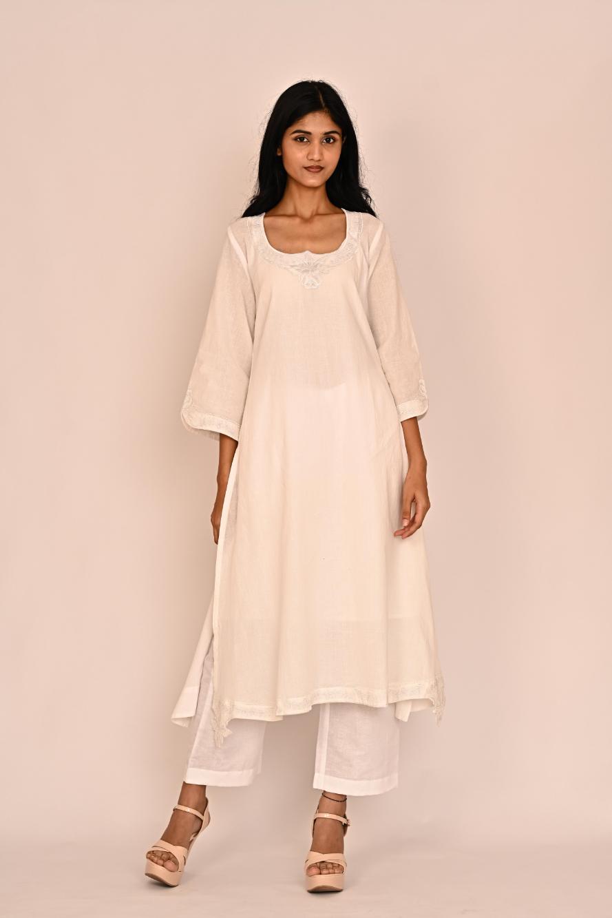 White Rose Dress