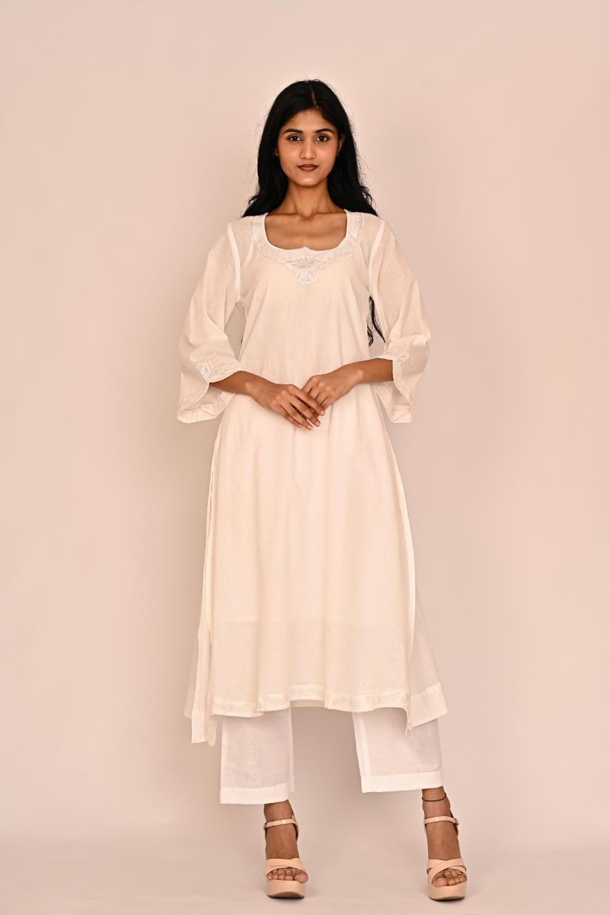 White Rose Dress