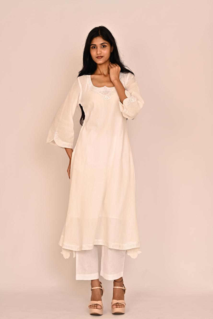 White Rose Dress