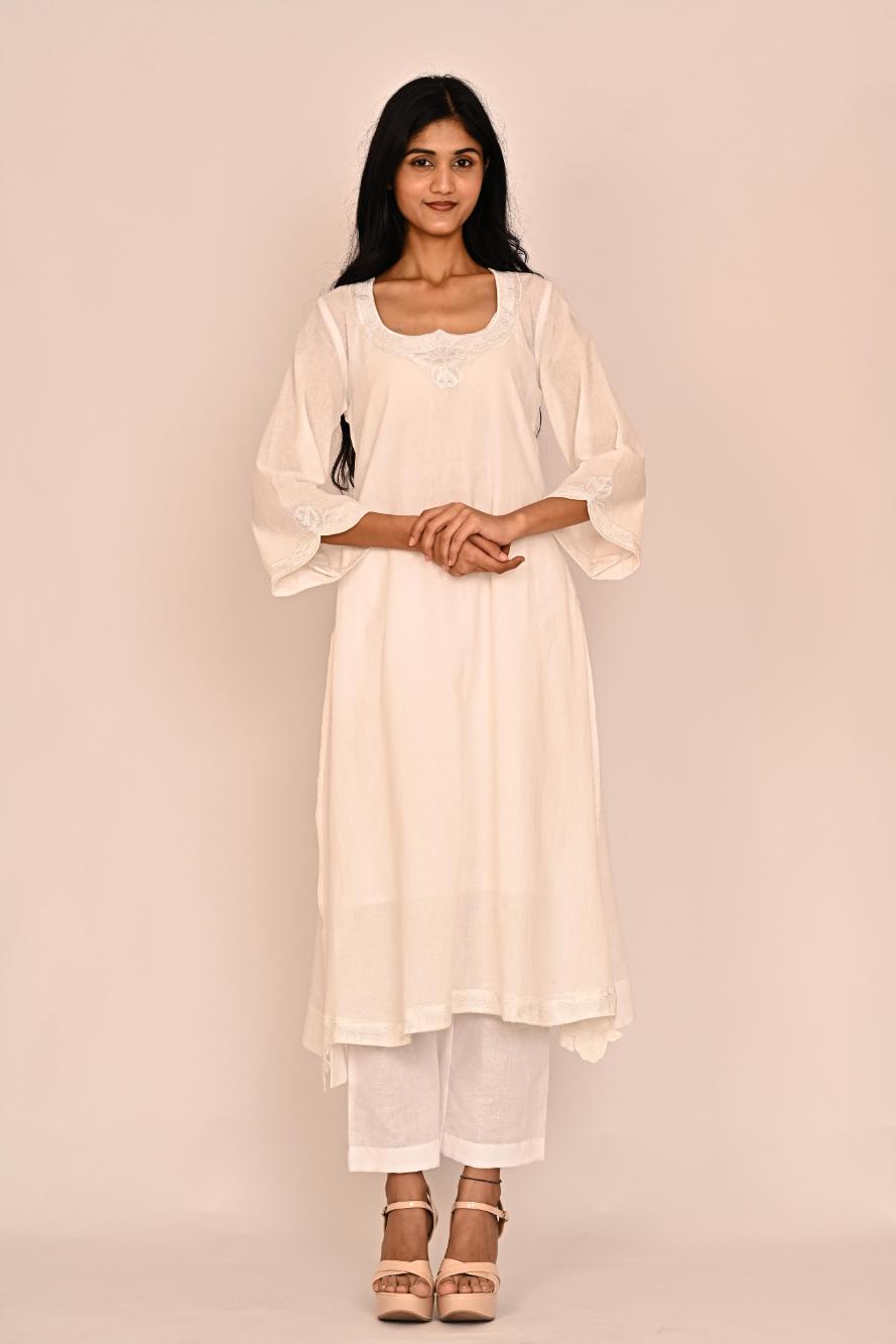 White Rose Dress