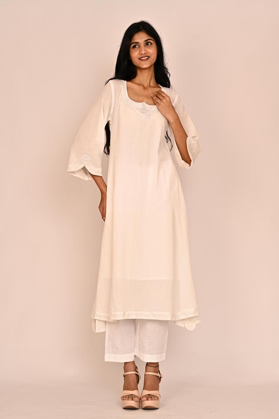 White Rose Dress