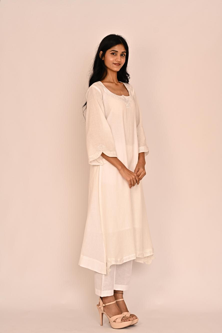White Rose Dress
