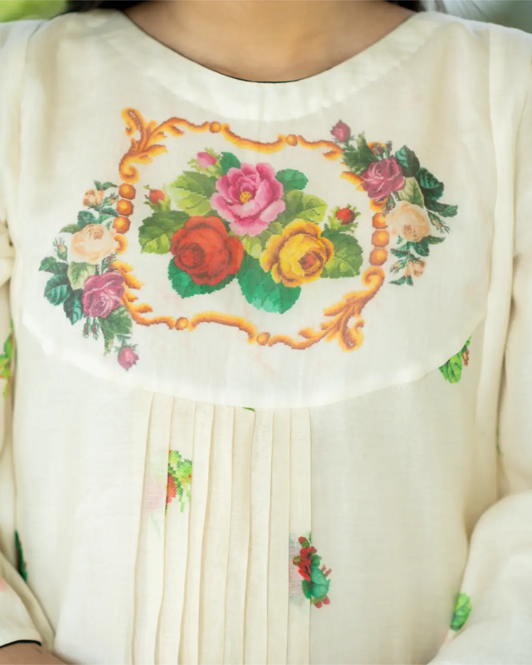 Ivory Blossom Kurta