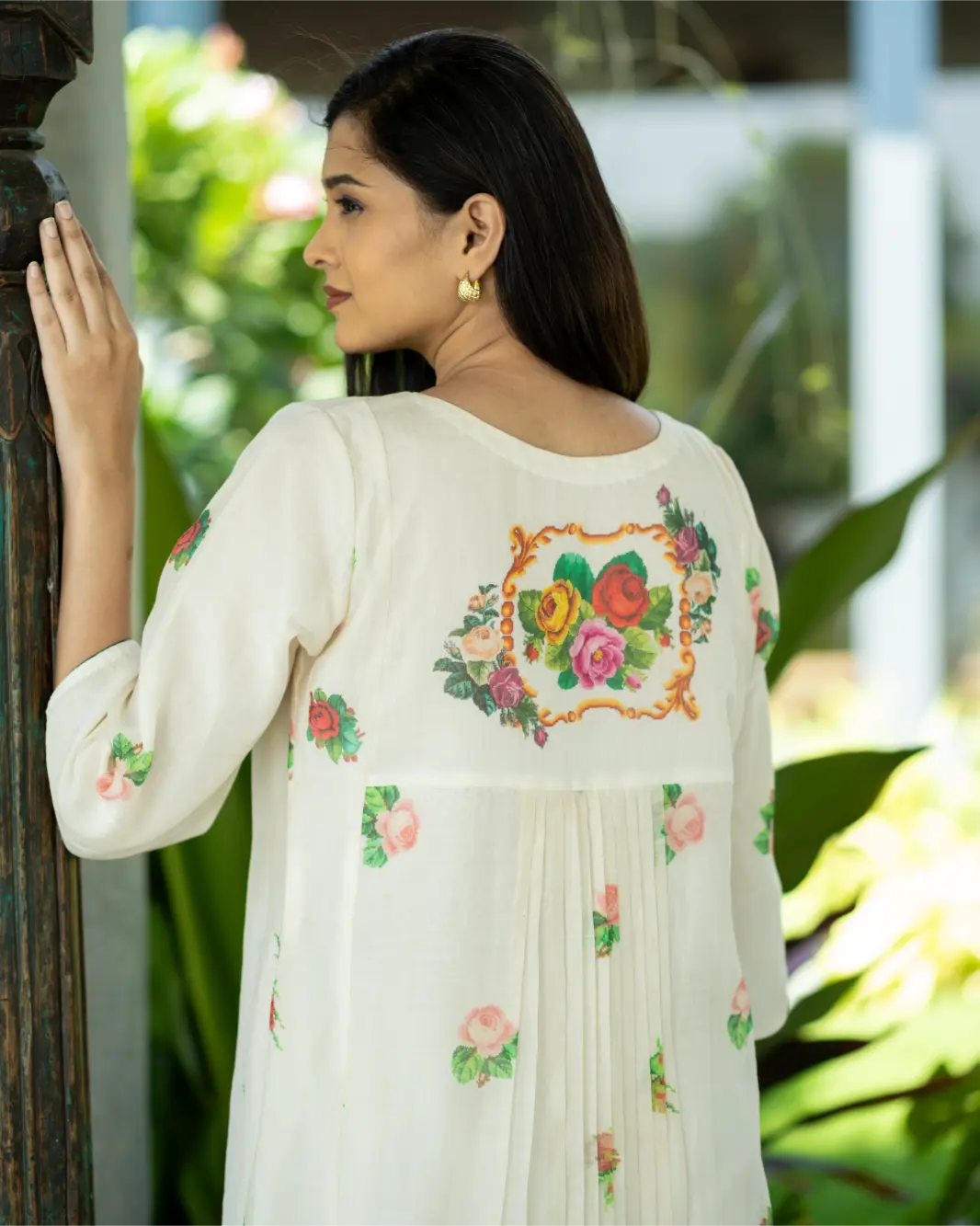 Ivory Blossom Kurta
