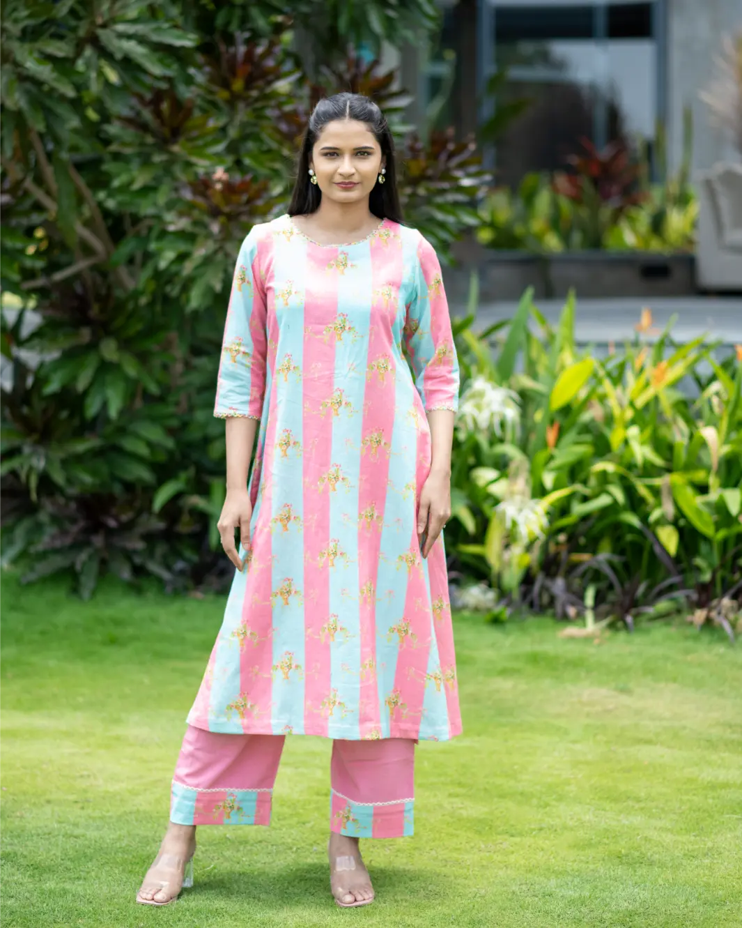 Retro Tide Kurta Set