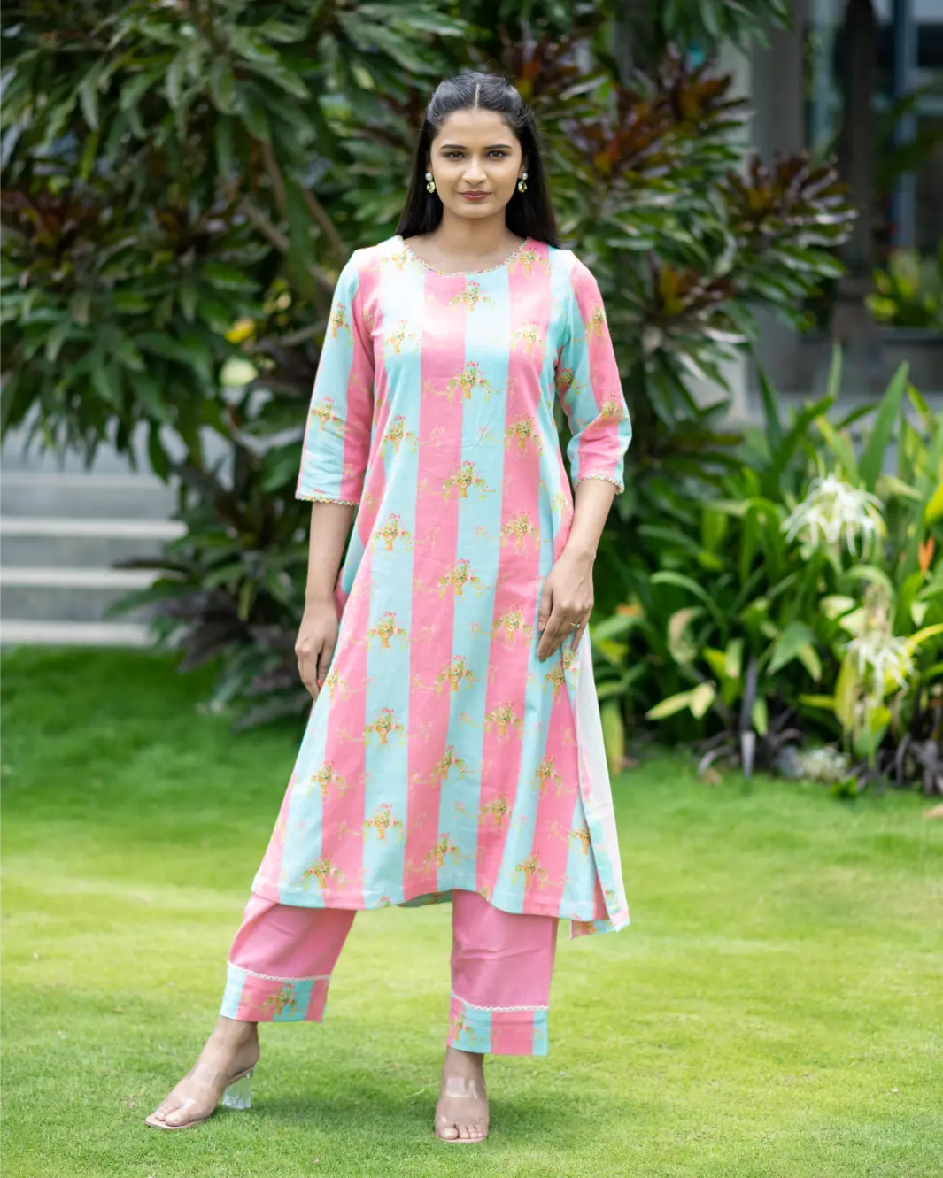 Retro Tide Kurta Set