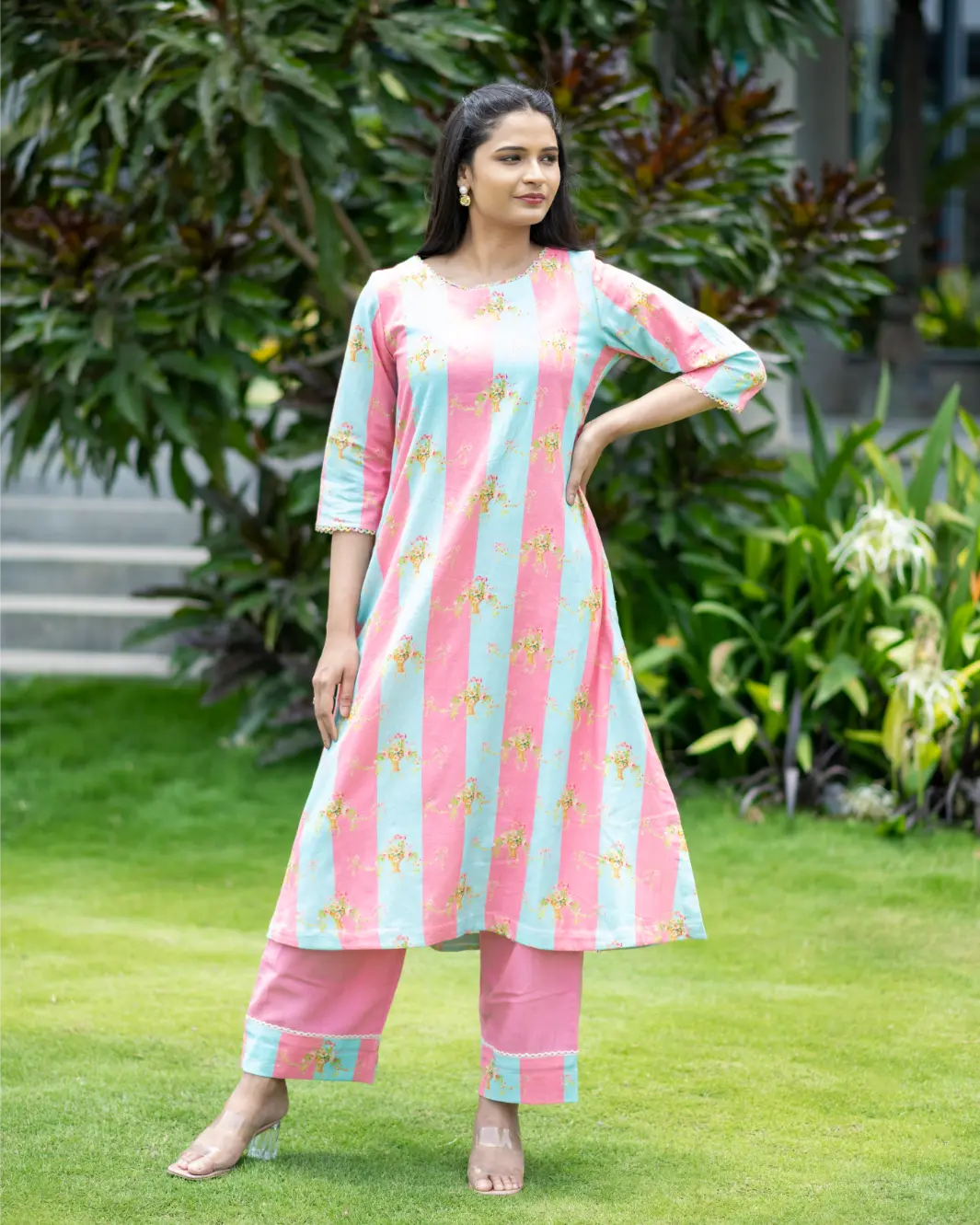 Retro Tide Kurta Set