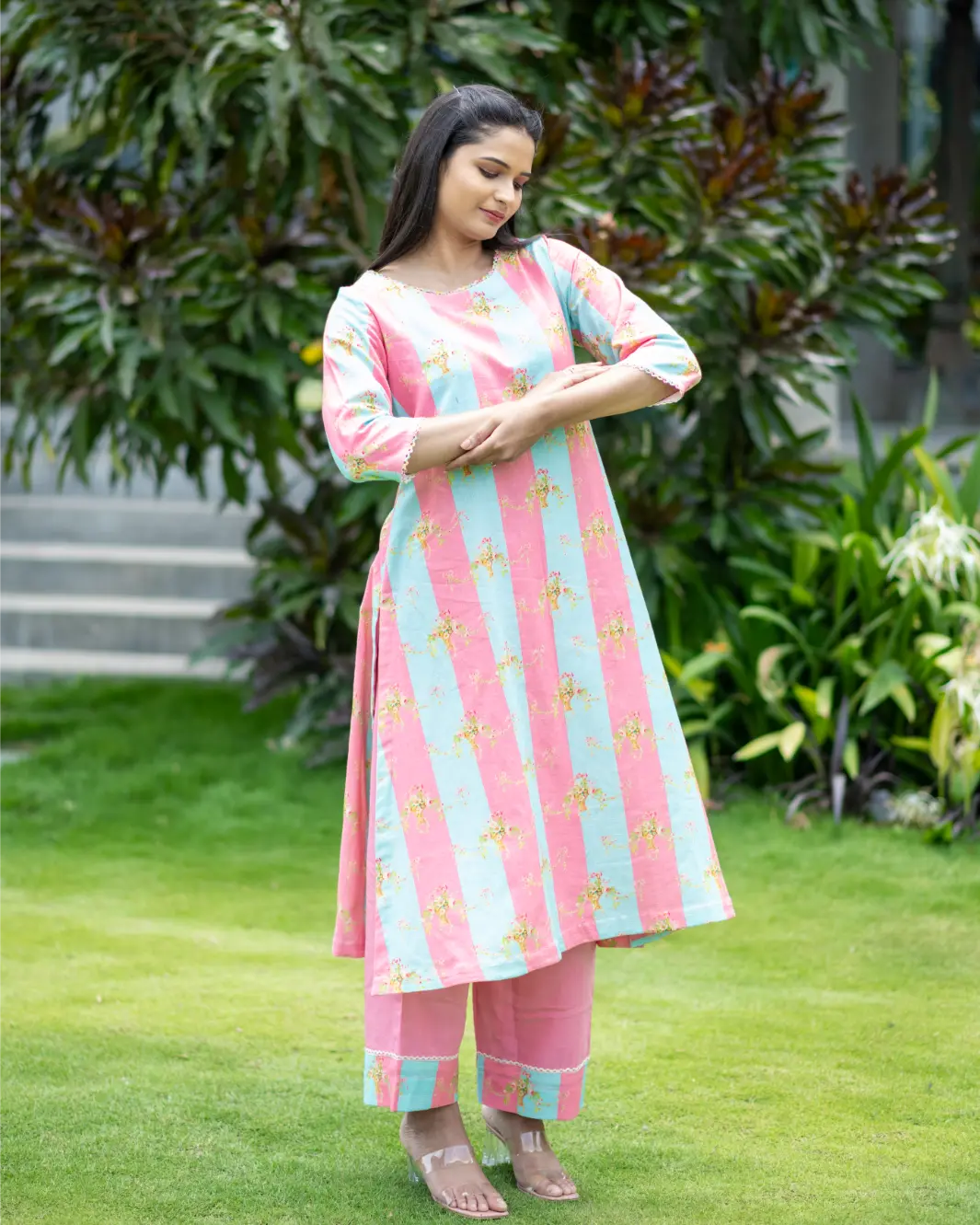 Retro Tide Kurta Set