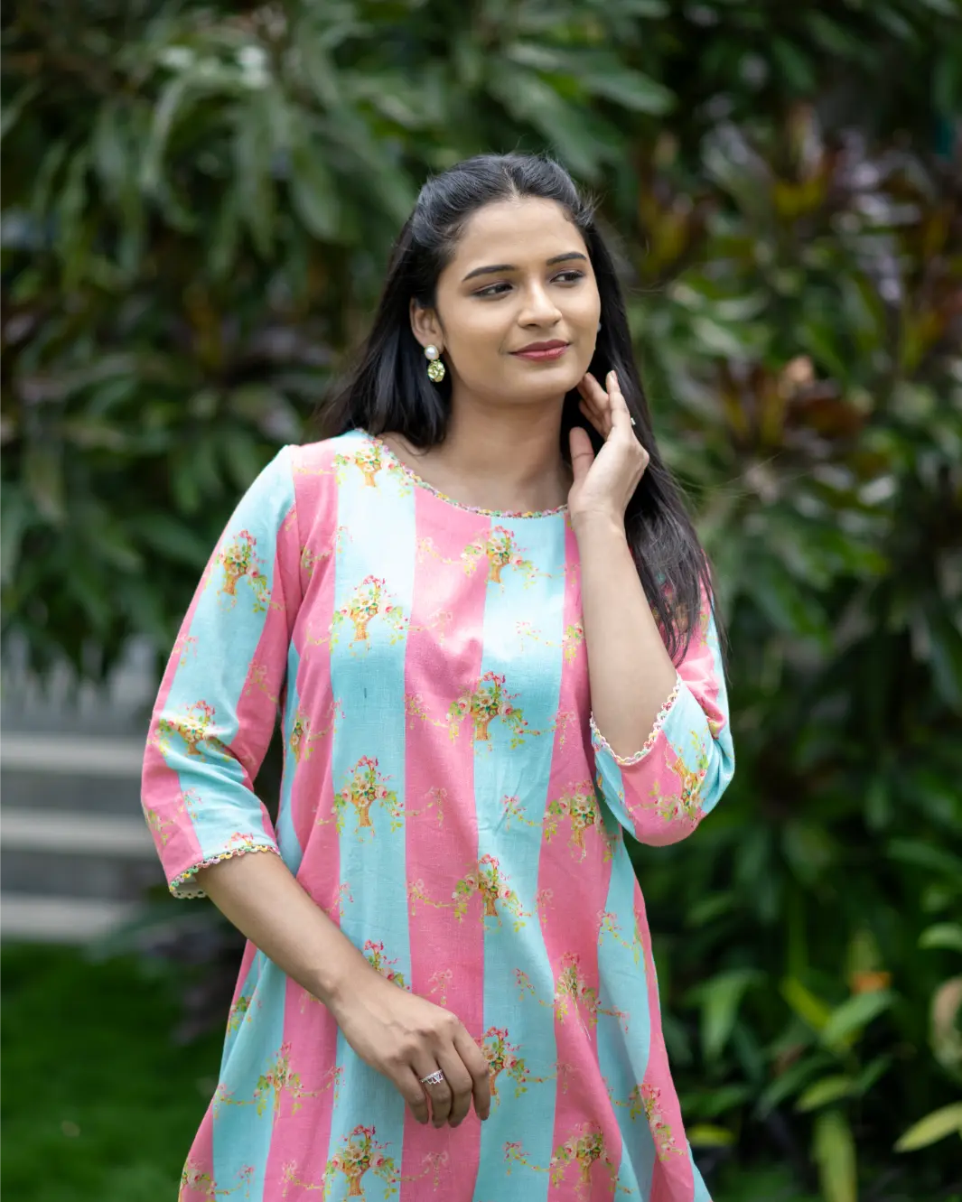 Retro Tide Kurta Set