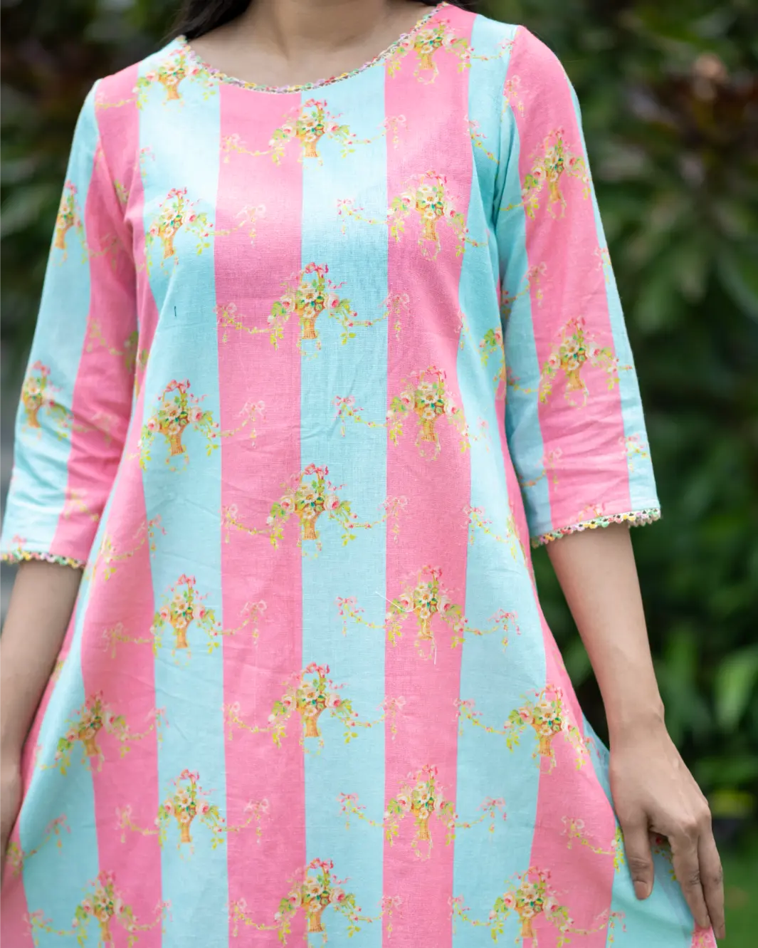 Retro Tide Kurta Set