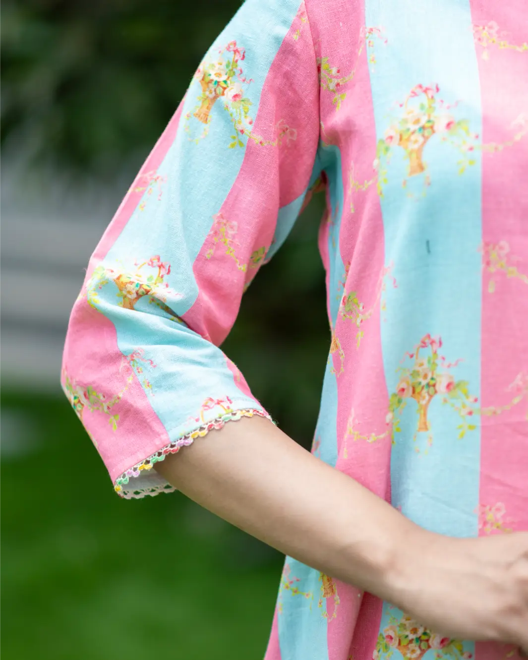 Retro Tide Kurta Set