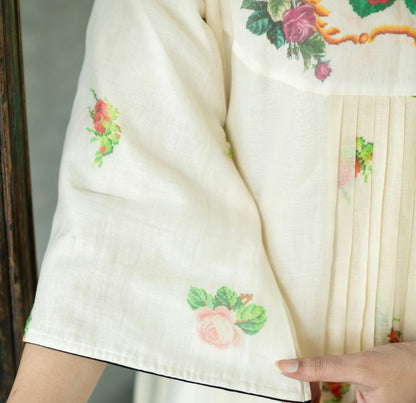 Ivory Blossom Kurta