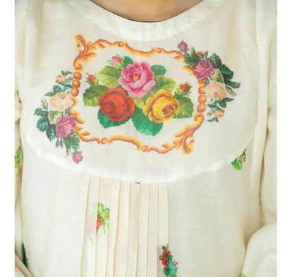 Ivory Blossom Kurta