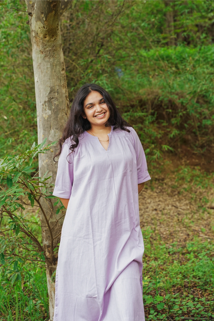 Lilac Breeze Kurta Set (co-ord)