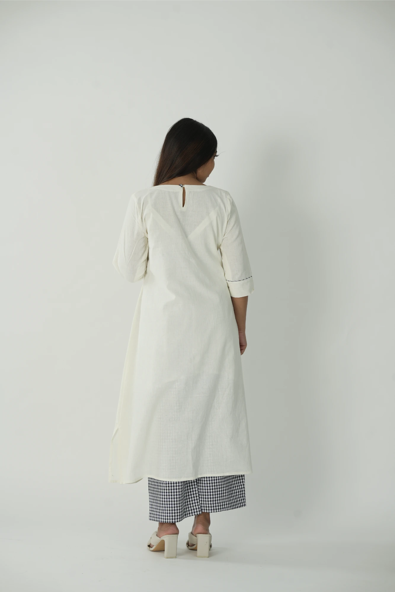 swan white kurta