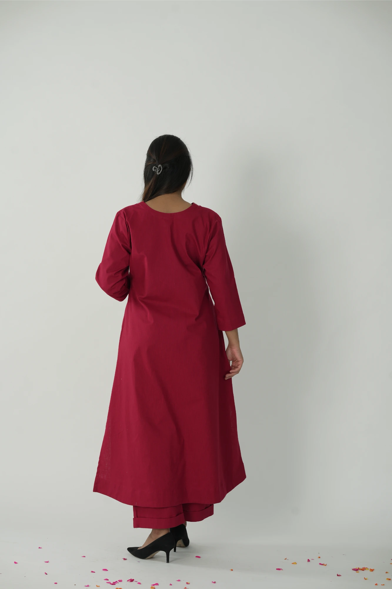 Red kurta set (co-ord set)