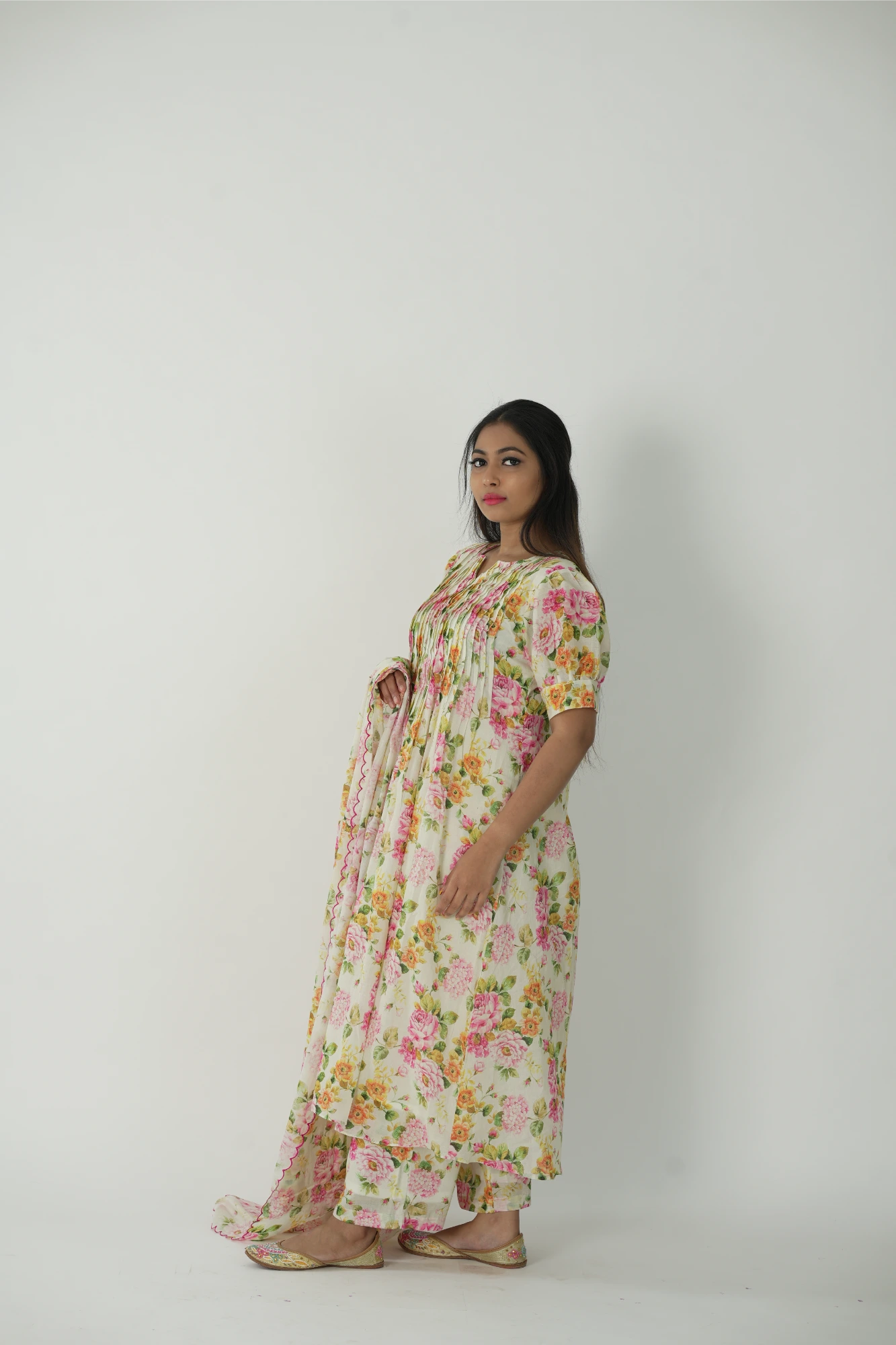 English bloom kurta set (co ord set)