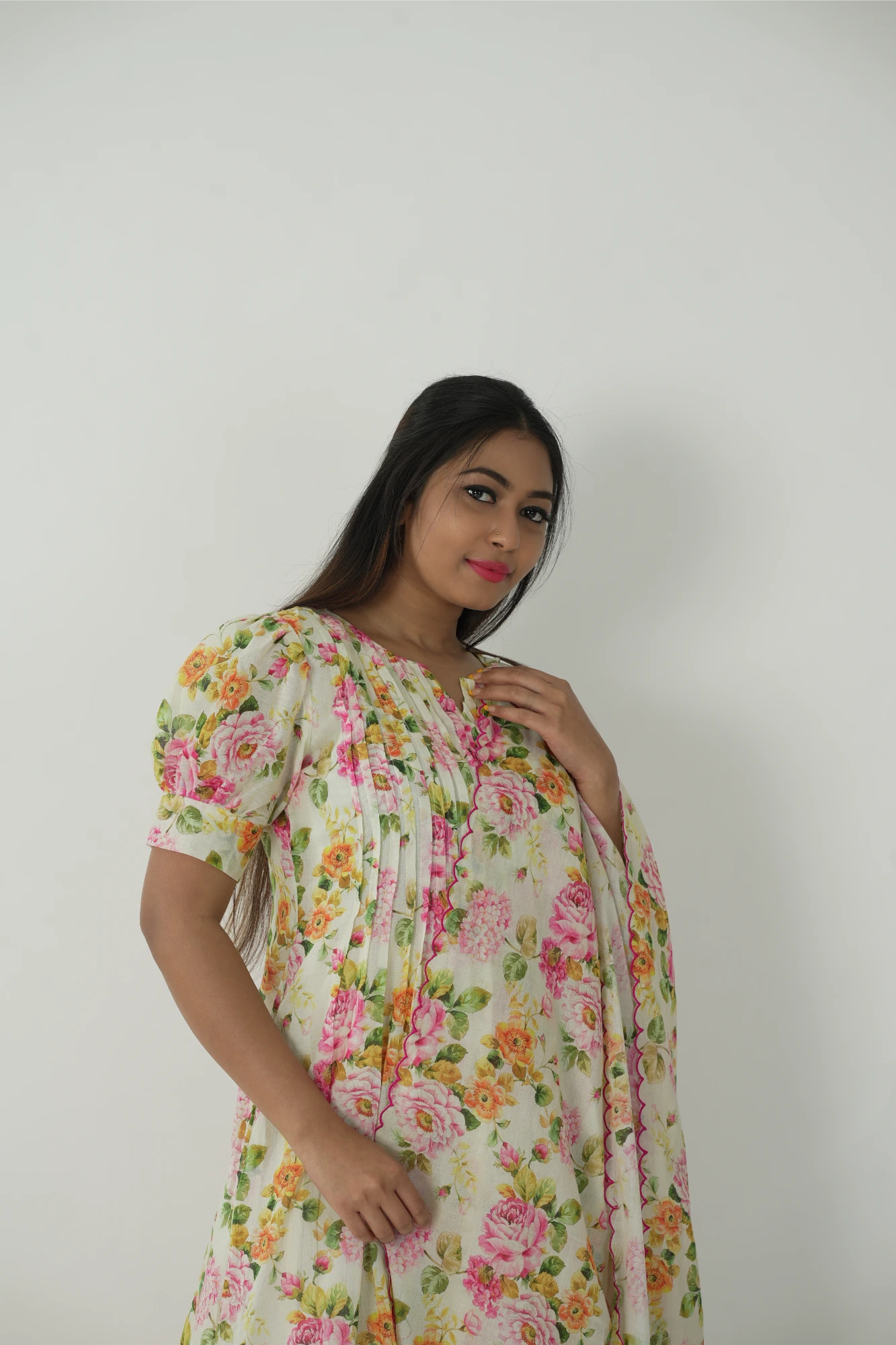 English bloom kurta set (co ord set)