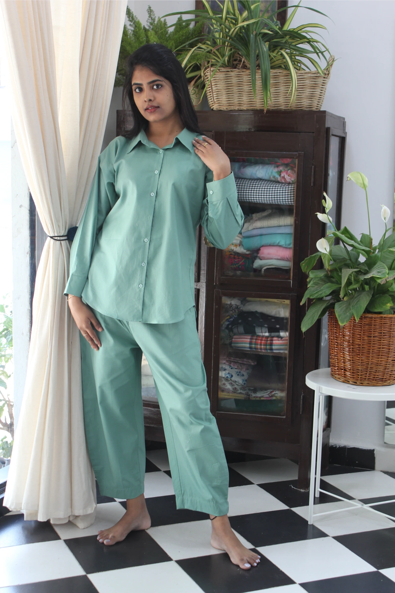 Mint green Co_ord set