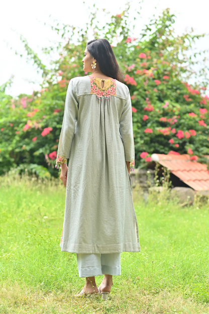 Florals in the Mist kurta set