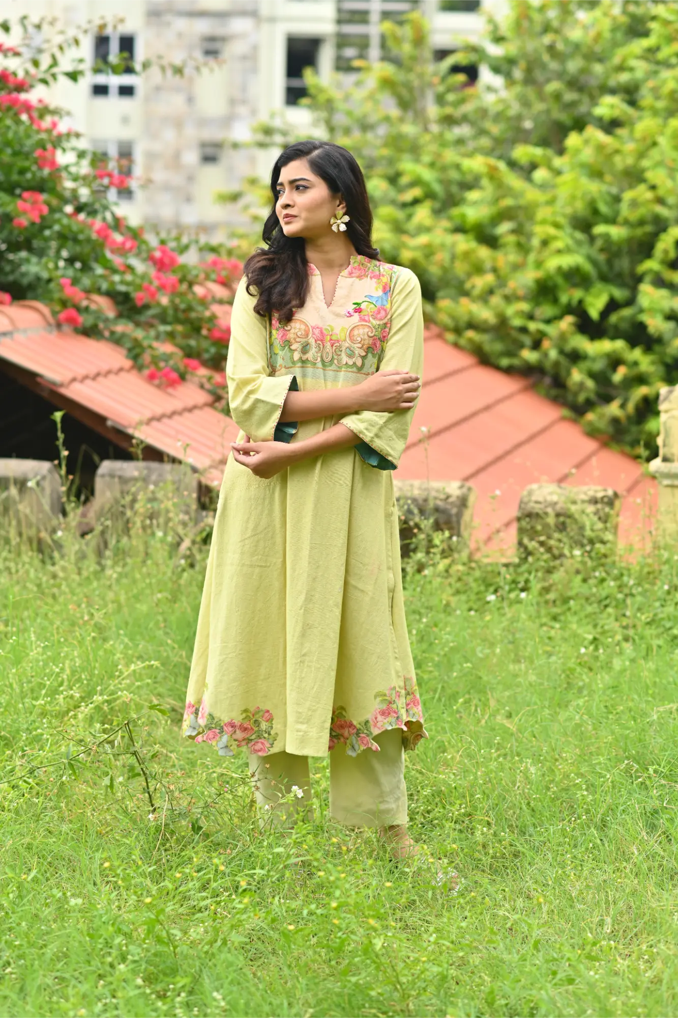 Meadow Cut Work Kurta set