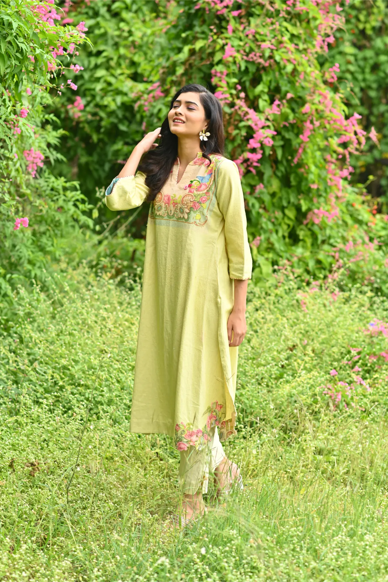 Meadow Cut Work Kurta set