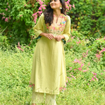 Meadow Cut Work Kurta set