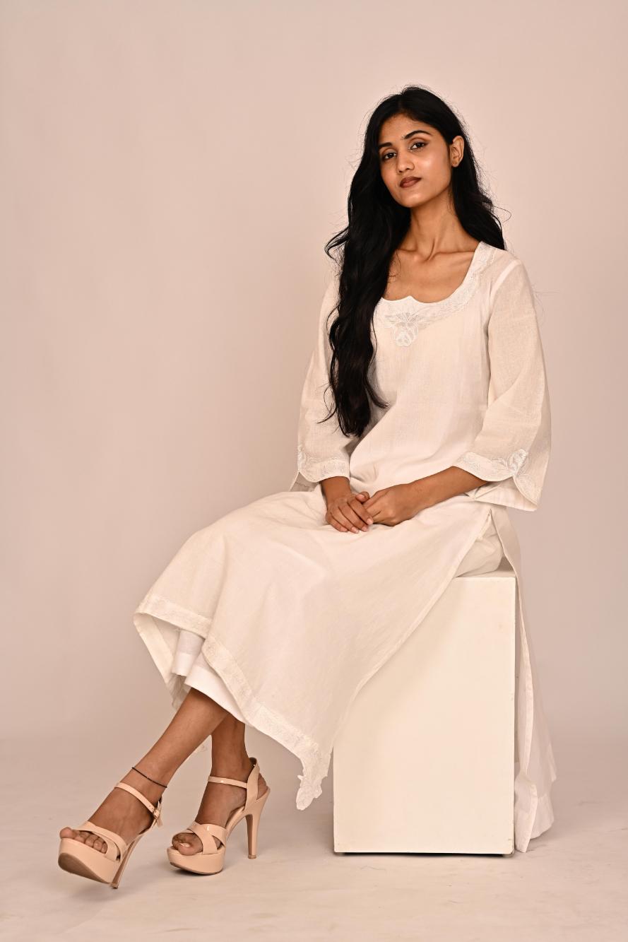 White Rose Dress