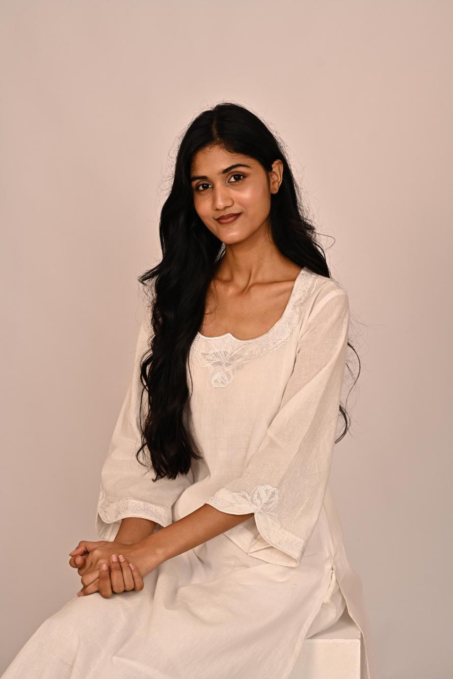 White Rose Dress