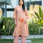 Crimson Vine Kurta Set