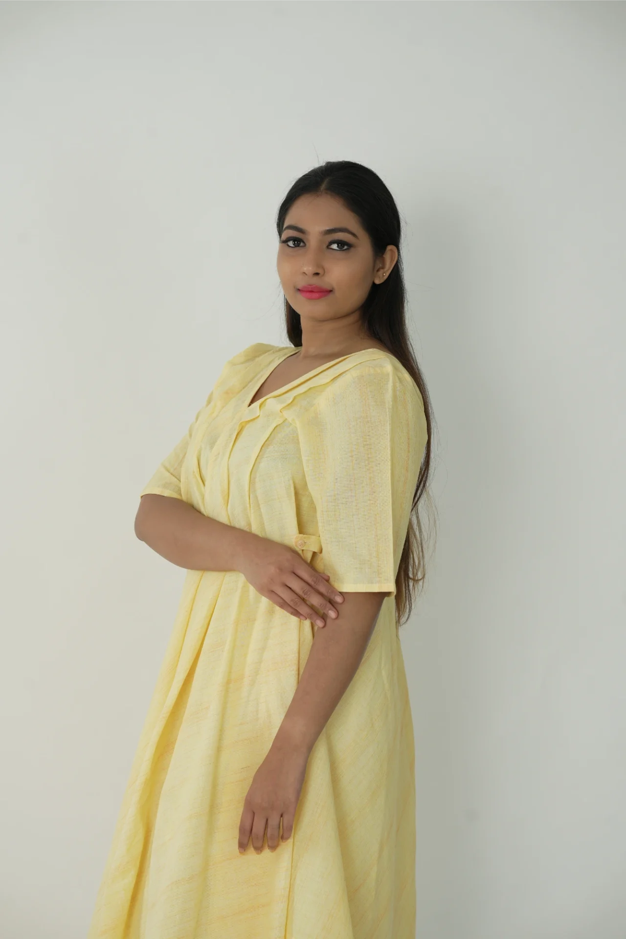 Yellow cotton co-ord set