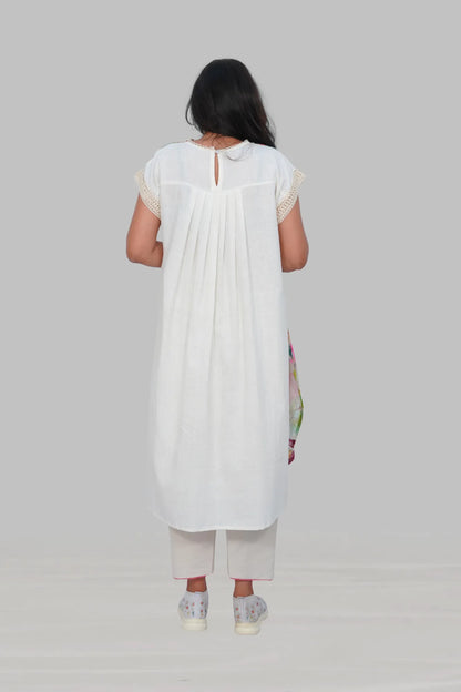 Japanese floral long kurta