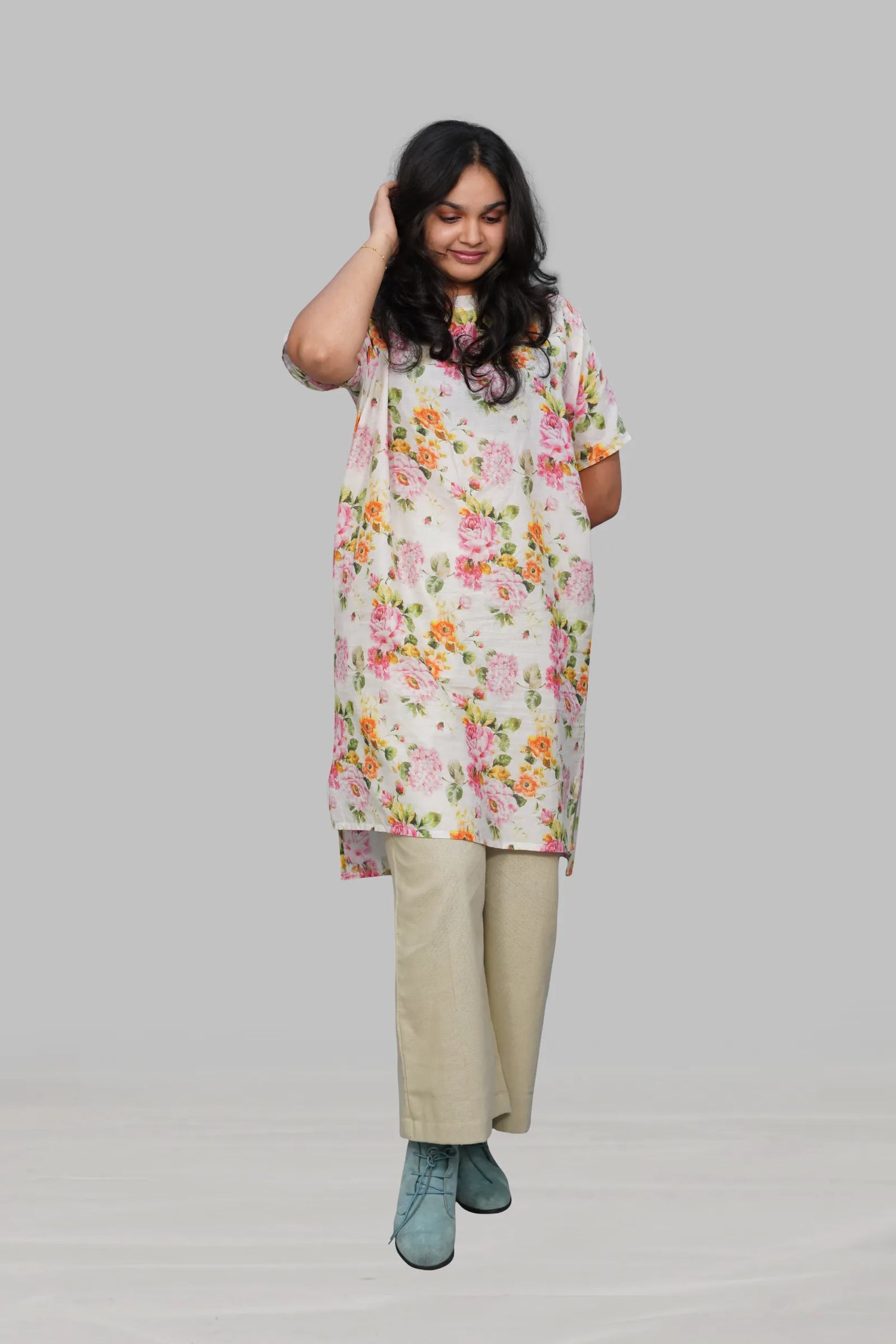 Silent whisper T shirt dress